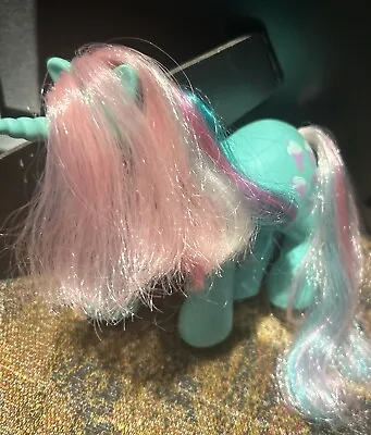 Vintage My Little Pony Twinkle Eyed Fizzy Green/Ice Cream Floats 1985 G1 Year 3 • $12.99