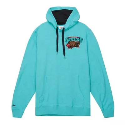 Men’s Mitchell & Ness NBA Classic French Terry Hoodie Vancouver Grizzlies Size S • $72.88