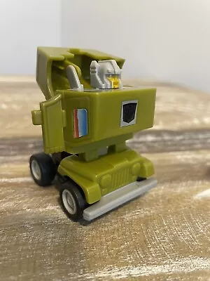 Transformers G1 Autobot Throttlebot ROLLBAR Jeep CJ-7 Hasbro 1987 WORKS! • $16.95