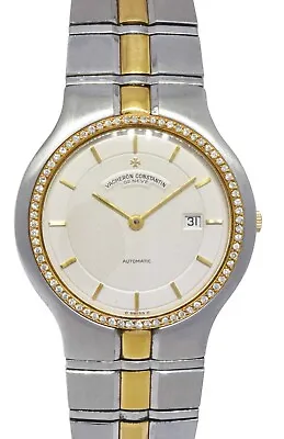 Vacheron Constantin Phidias Steel /18k YG  33mm Diamond Watch Automatic 602408 • $6888