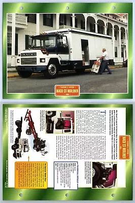 Mack CS Midliner - 1994 - Flatbeds & Tippers Atlas Trucks Maxi Card • $1.84