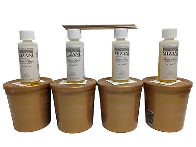 Lot Of 4 Mizani Butter Blend Sensitive Scalp Rhelaxers Four Applications Total • $45