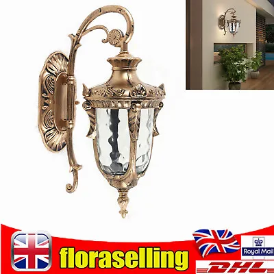 £42 • Buy Traditional Vintage Style Outdoor Single Wall Sconce Light Garden Lantern Lamp 