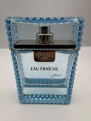 Versace Man Eau Fraiche 100 ML Eau De Toilette Cologne Fragrance 30% FULL • $9.99