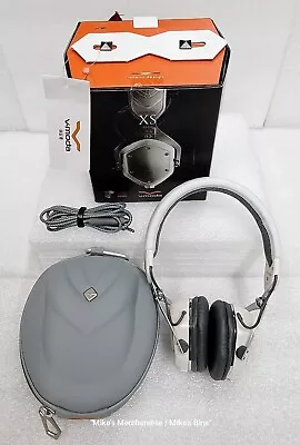 $89.99 • Buy V-MODA XS Noise-Isolating Metal Headphone On-Ear Folding Design  *White Silver*