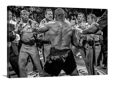 Mike Tyson Canvas 24x36 Print Picture Wall Fine Art Police Boxing Gym Ring Champ • $68.99