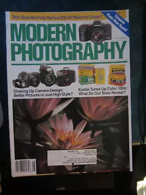 Modern Photography Magazine May 1988 Yashica 200-AF Kodak Tunes Color N • $9.99