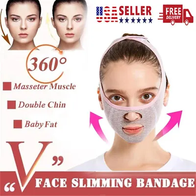 $8.99 • Buy Beauty Face Sculpting Sleep Mask,V Line Lifting Mask Facial Slimming Strap US