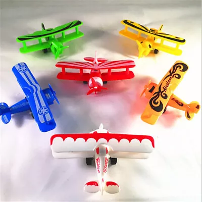 Mini Vintage Plastic Plane Model Aircraft Glider Biplane Airplane Model Kid- ❤OF • $15.51