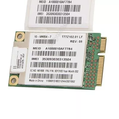 Unlocked IBM Thinkpad GOBI2000 FRU 60Y3183 60Y3263 GPS 3G Wifi WWAN Card • $7.90