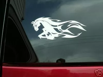 2 Tribal Flames Horse Decal Stickers • $8