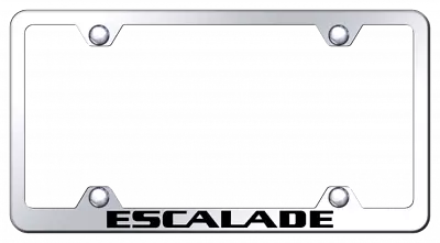 Cadillac Escalade Laser Etched Wide Body License Plate Frame Official Licensed • $35.95