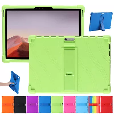 Case For Microsoft Surface Pro 7 6 5 4 12.3'' Shockproof Silicon Kickstand Cover • £16.69