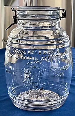 Uncle Ezra’s Cookie Jar Cracker Barrel Assortment 4 Qt. Italy 1966 • $25.99