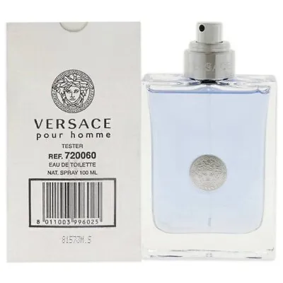 Versace Pour Homme 3.4 Oz Eau De Toilette Cologne For Men New • $39.89