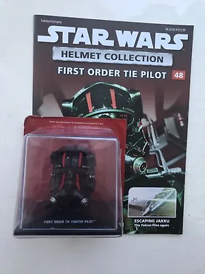 Star Wars Deagostini Helmet Collection Issue 48 First Order Tie Fighter Pilot • $53.22