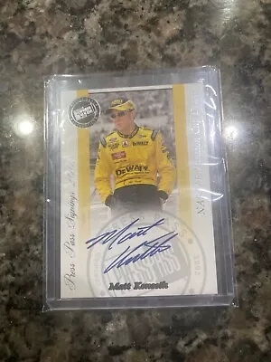 Matt Kenseth Auto On Card • $8