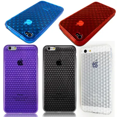 NEW Shockproof Rubber Gel Soft Silicone Case Protector Cover For IPhone 5 5S SE • £5.40