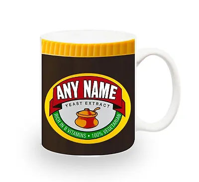 2023 Marmite Mug Any Name Santa Personalised Mug Christmas Coffee Present Gift • £8.99