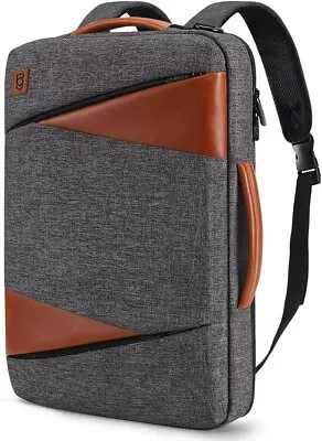 DOMISO Laptop Backpack Business Briefcase Travel Rucksack College Computer Bag • £22