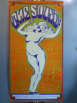 The Sound MuDDY WaterS PauL BuTTerfieLd BG29-5 BiLL Graham FiLLmore PoSter • $89.95