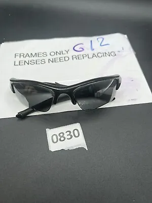 OAKLEY Flak Polished Black Fire Iridium 03-899 63-14-135 Sunglasses • $53.99