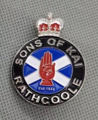 £5.99 • Buy Sons Of Kai Flute Band - Rathcoole - Large 3d Pin- Loyalist-orange Order -ulster