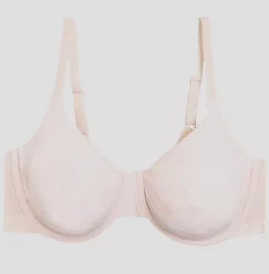 Marks & Spencer / M&s   Pale Pink / Nude Non Padded Underwired Bra - Cups A - E • £7.50