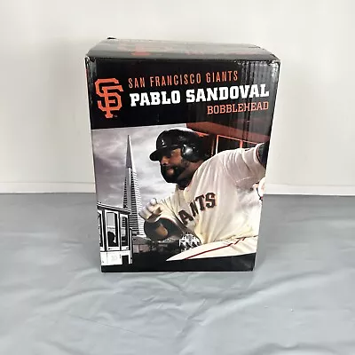 SF Giants Pablo Sandoval SGA Diving Blowing Bubble Bobblehead Original Box • $50.94