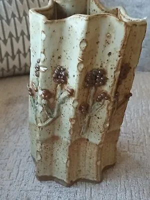 Unusual Studio Pottery Vase • £6