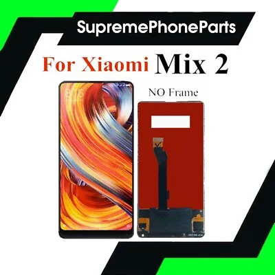 Replacement LCD Screen For Xiaomi Mi Mix 2 Black Glass Touch Assembly Repair-UK • £26.99