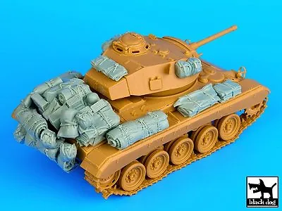 Black Dog 1/35 M24 Chaffee Tank Accessories Set WWII (for Bronco Kit) T35070 • $29.97