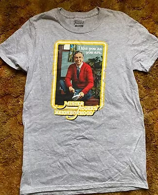 Mister Rogers Neighborhood Funko Small Grey T Shirt • $7.50