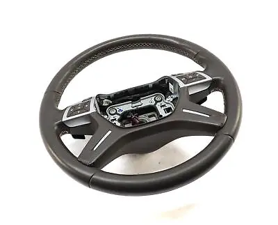 12-16 MERCEDES GL ML CLASS (W166 X166) 4-SPOKE STEERING WHEEL W/ PADDLE (BROWN) • $213.74