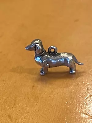 Vintage Sterling Dachsund Charm • $20