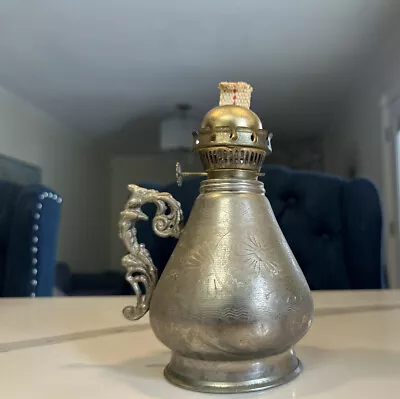 Miniature Oil Lamp Base Burner & Wick • $15