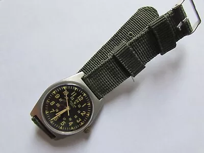 Vietnam War_ US WristWatch_US  Army Hand Windding Watch • $69