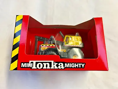 Maisto Mini Tonka Mighty 2002 Habro - Backhoe Truck - New USA Tonka Mighty Truck • $44.06