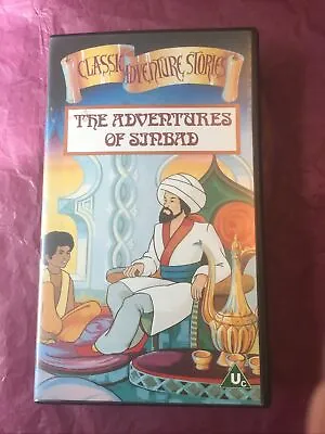 £6 • Buy Childrens Animated Classics - The Adventures Of Sinbad   VHS Video Tape 
