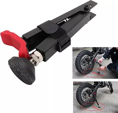 Motorcycle Wheel Lift Stand Trail Stand Portable For Most Motorcycle Wheels Red • $25.99