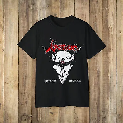 Venom Black Metal Unisex Heavy Cotton Tee Shirt Slayer King Diamond Mayhem • $20.56