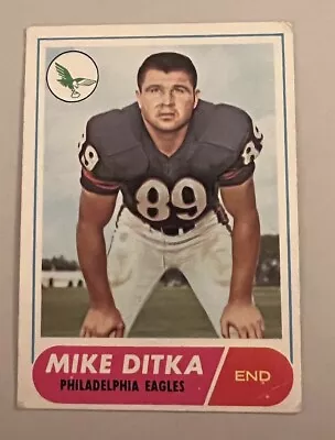 1968 Topps Fb #162 Mike Ditka • $9.95