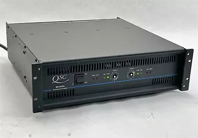 QSC MX3000A MX-3000A Dual Monaural Stereo Power Amplifier PA Amp 1200WPC 4-ohm • $574.99