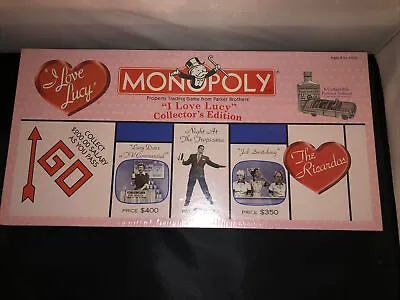 I Love Lucy Monopoly Game 50th Anniversary Collector’s Edition New Sealed • $250