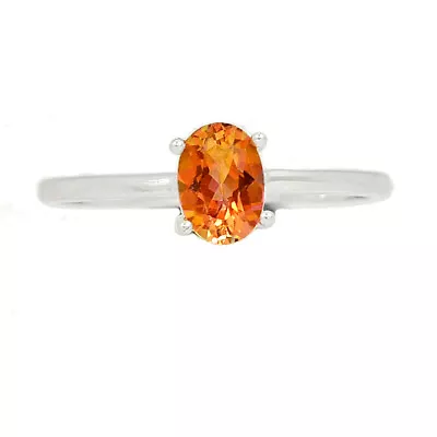 Treated Exoctic Ecstasy Topaz 925 Sterling Silver Ring Jewelry S.8 CR27984 • $15.99