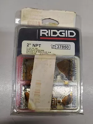 RIDGID 37850 12-R Alloy Right Hand Pipe Threading Die 2  NPT  11-1/2  TPI *FLAW* • $15