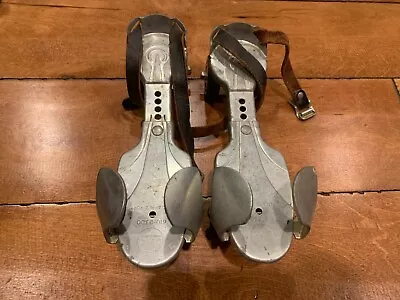 Vintage Roller Skates Sears Ted Williams 610-2300 For Display Worn Straps • $29.99
