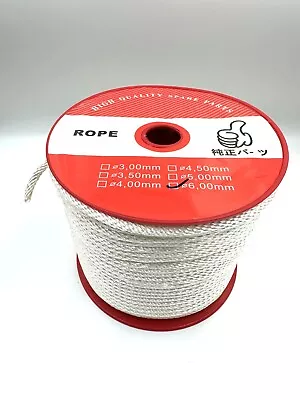 100M X 6.0 Mm Starter Rope Pull For Honda Briggs Kohler Diesel Engine Generator • $55.97