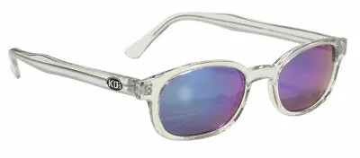 Chill  X-  KD's Sunglasses  - Clear Frame / COLORED Mirror  • $14.95