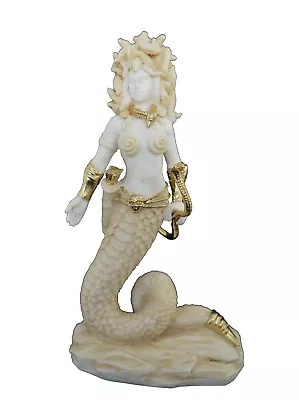 Medusa Statue Active Aged Sculpture New • $59